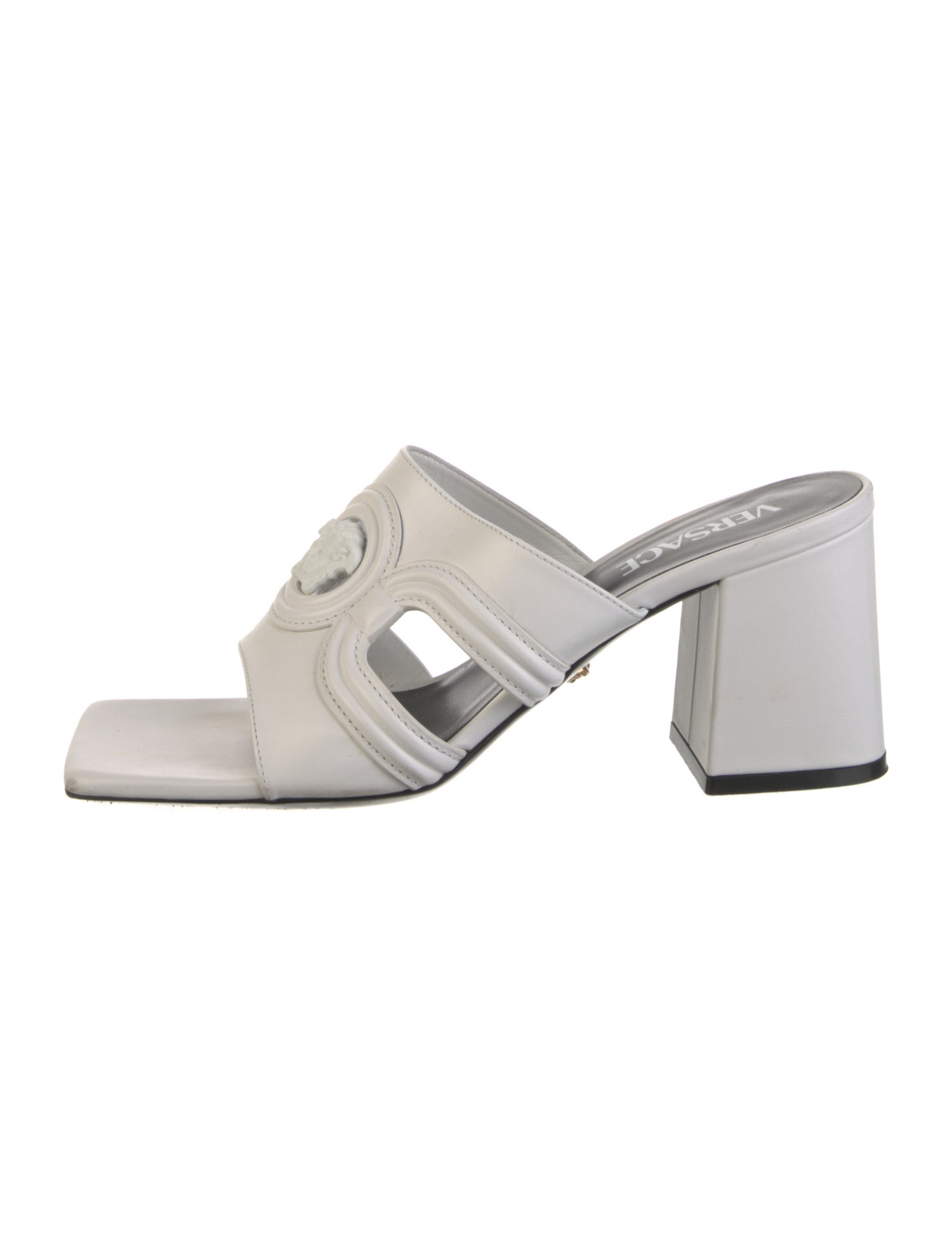 Versace Leather Slides