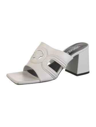 Versace Leather Slides