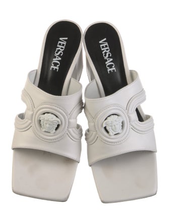 Versace Leather Slides