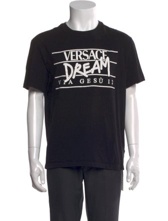 Versace Graphic Print Short Sleeve Shirt