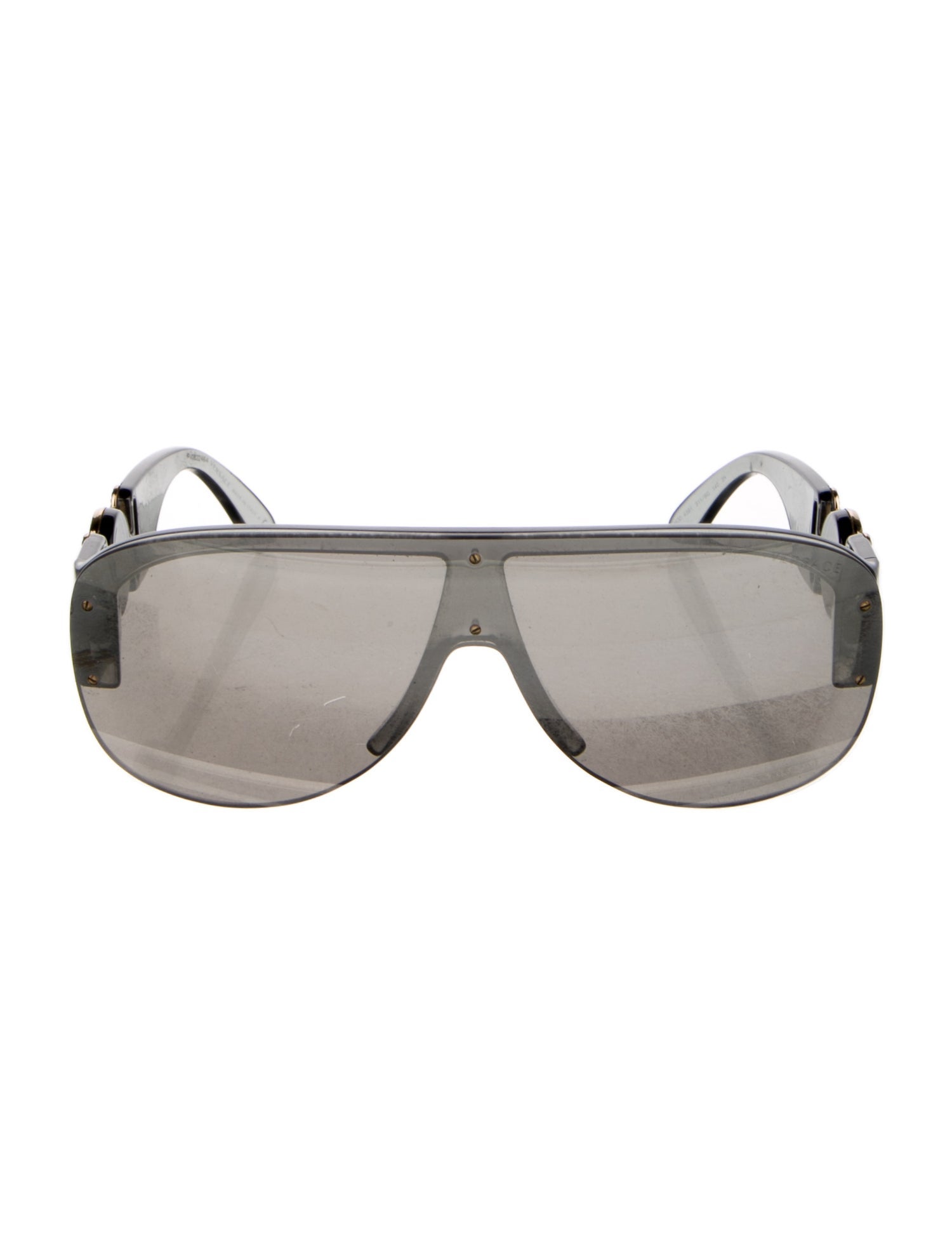 Versace Medusa Insignia Shield Sunglasses