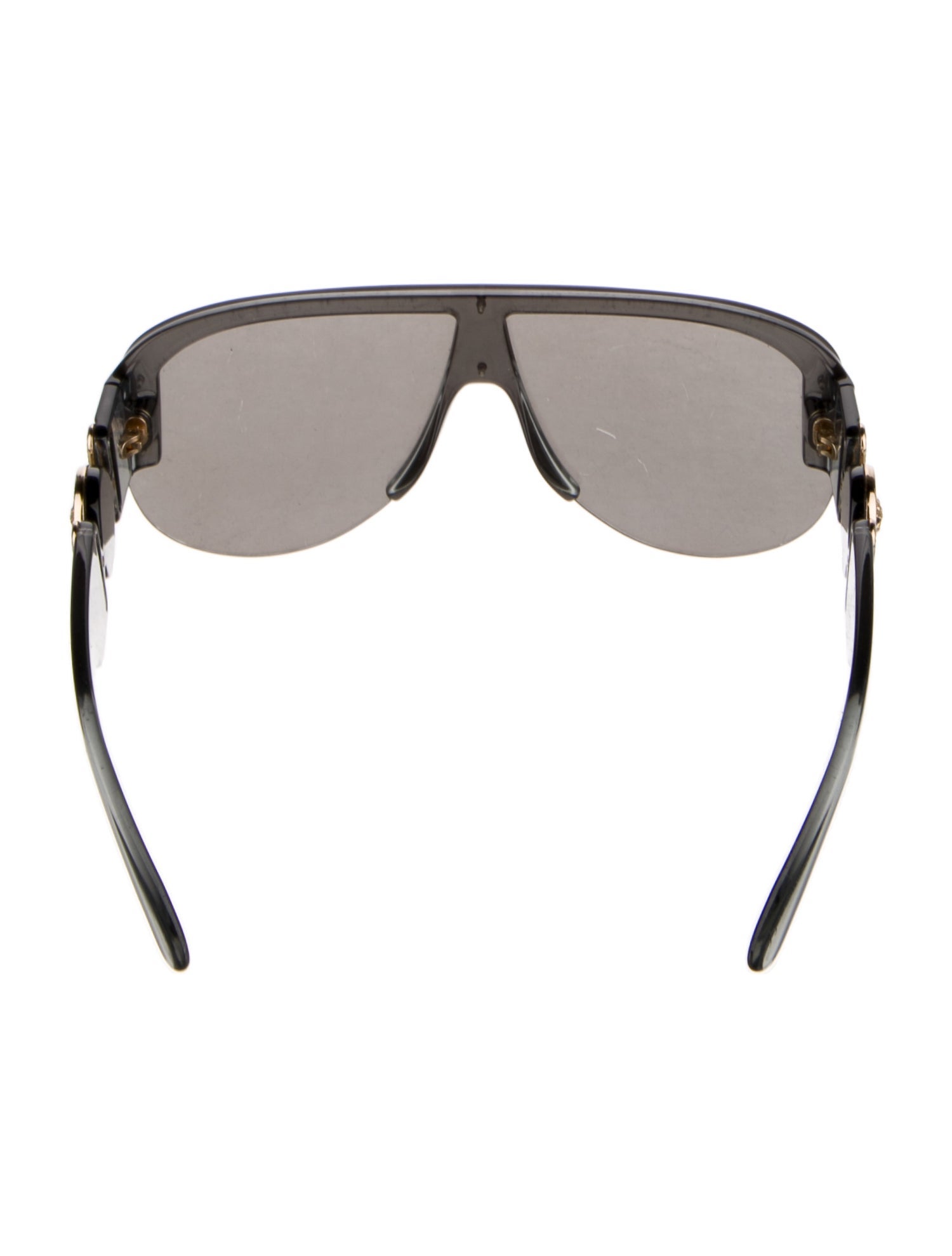Versace Medusa Insignia Shield Sunglasses