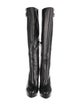 Versace Medusa Insignia Leather Boots