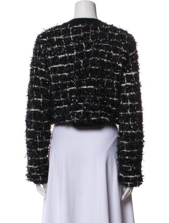 Versace Nylon Tweed Pattern Evening Jacket