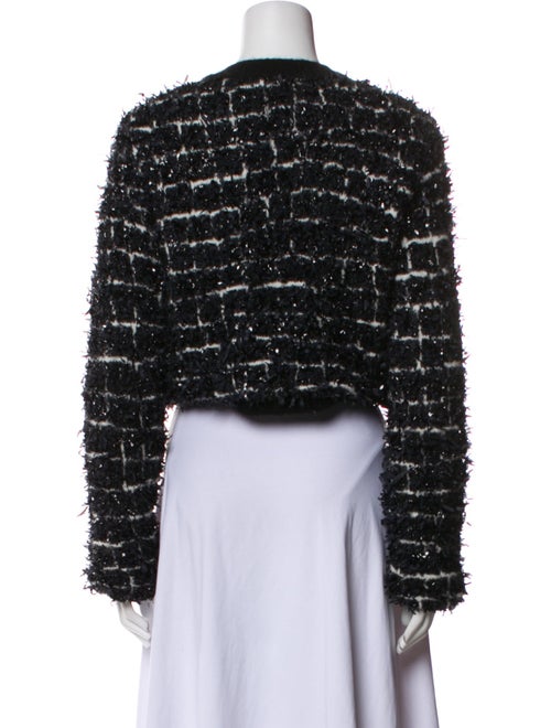 Versace Nylon Tweed Pattern Evening Jacket