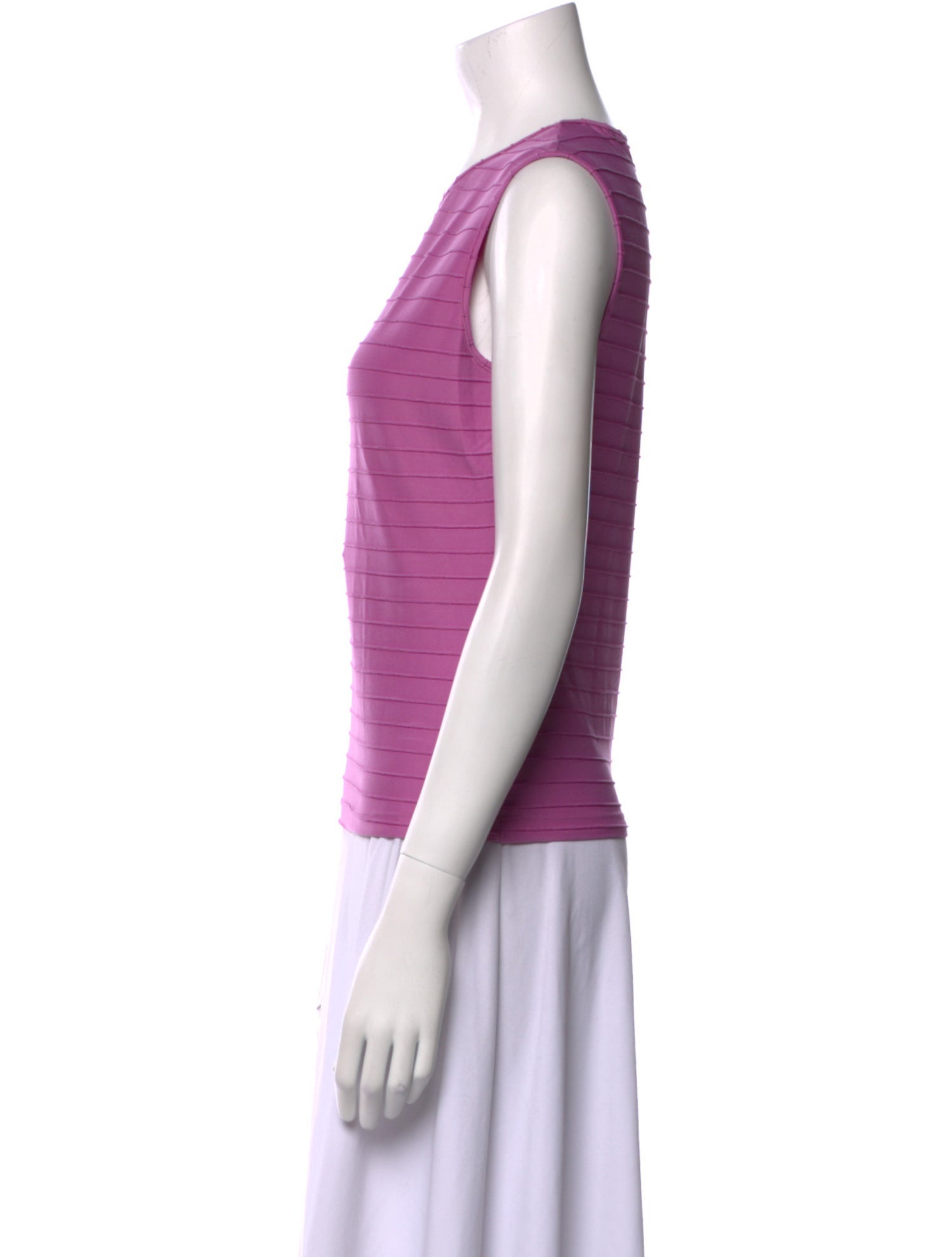 Versace Jeans Couture Nylon Crew Neck Top