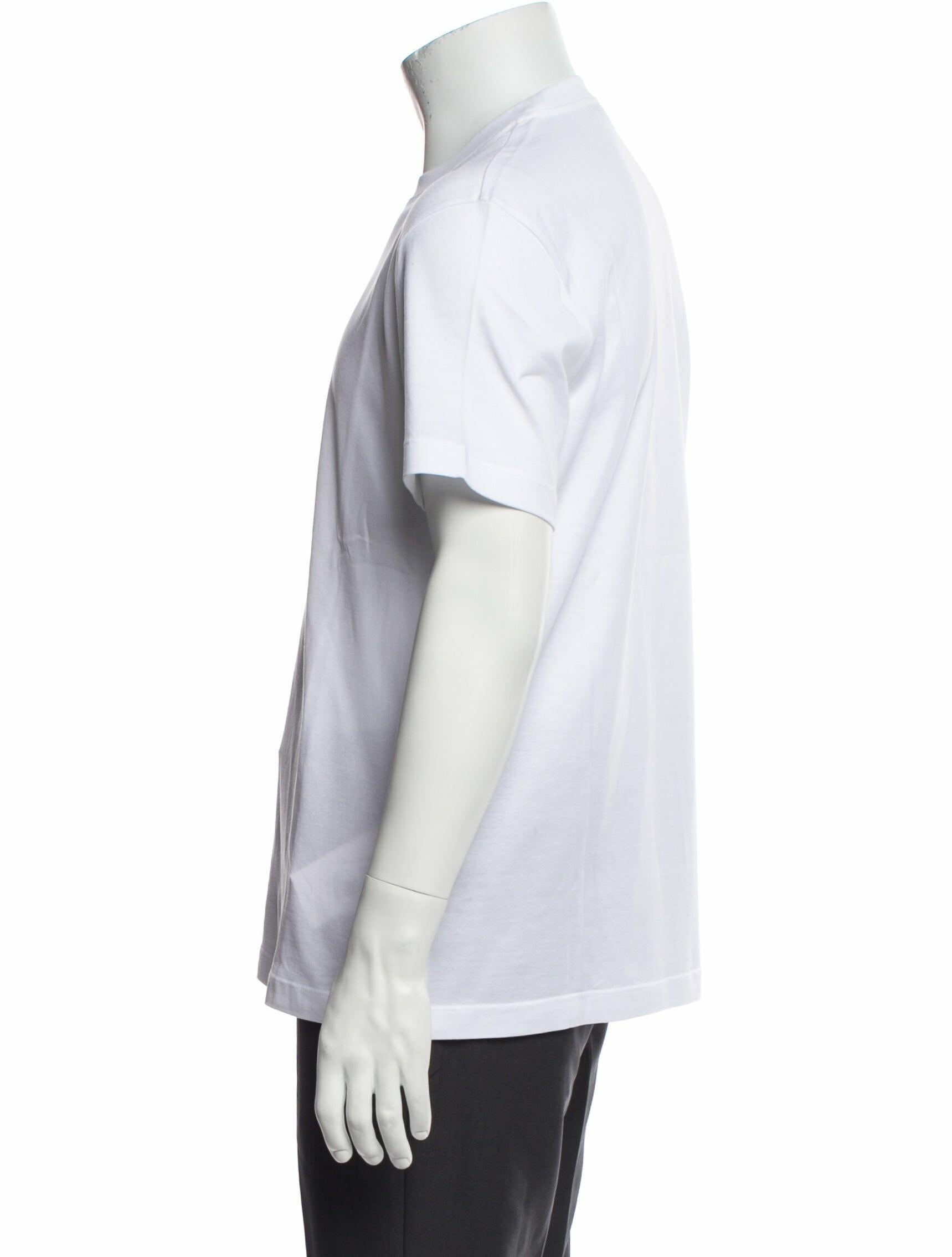 Versace Graphic Print Crew Neck T-Shirt