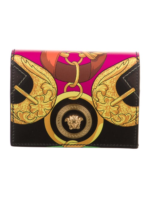 Versace Medusa Insignia Leather Wallet