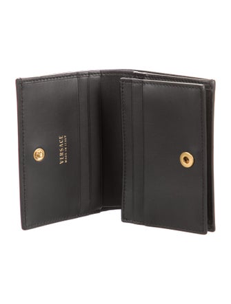 Versace Medusa Insignia Leather Wallet