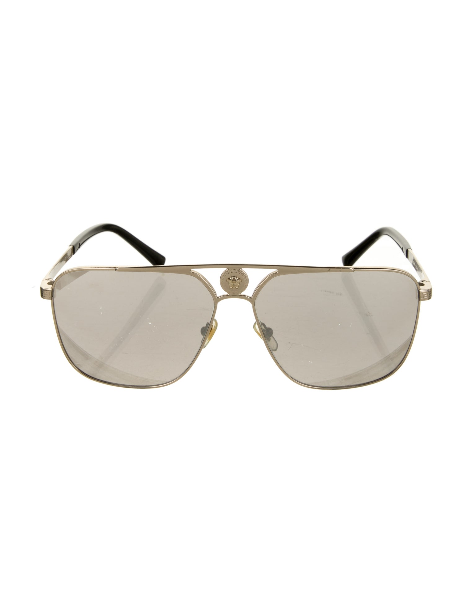 Versace Aviator Tinted Sunglasses