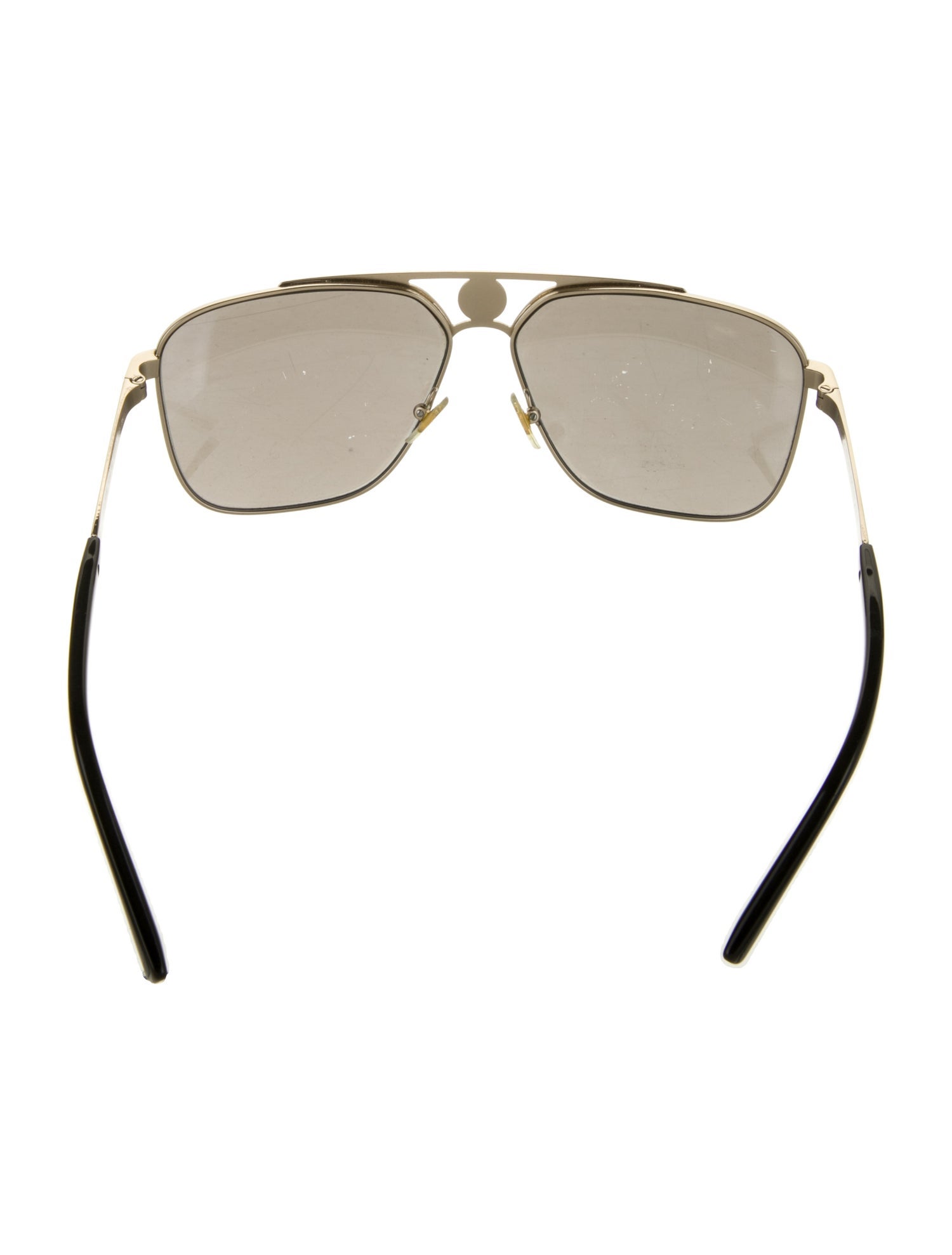 Versace Aviator Tinted Sunglasses