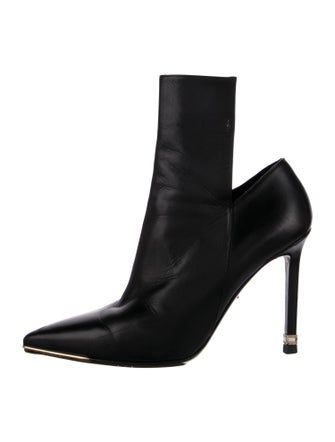 Versace Leather Sock Boots