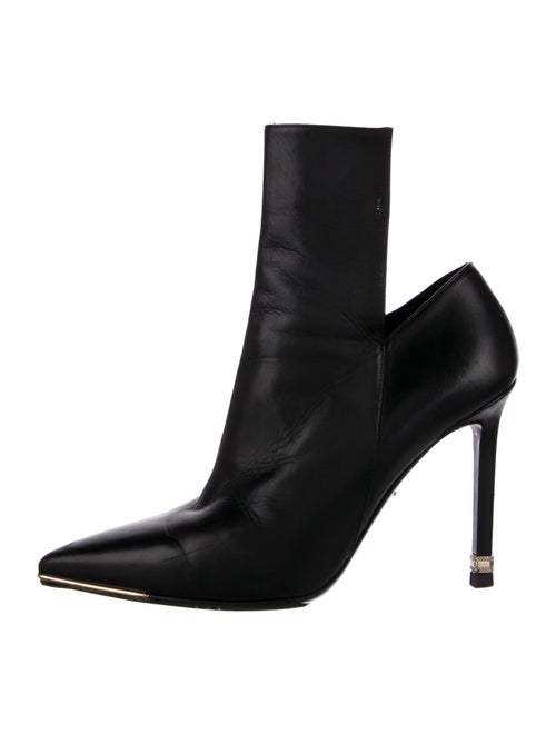 Versace Leather Sock Boots