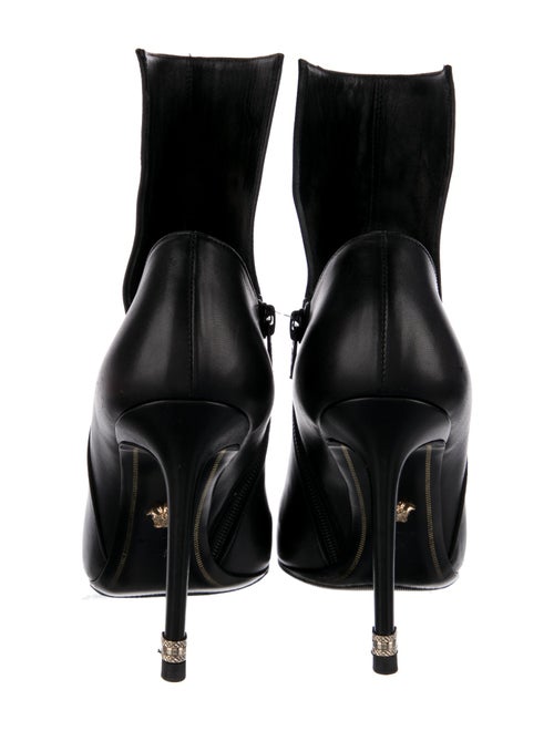 Versace Leather Sock Boots