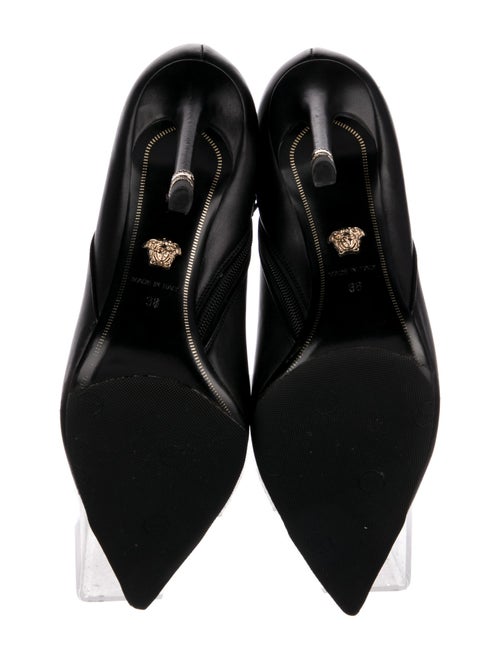 Versace Leather Sock Boots