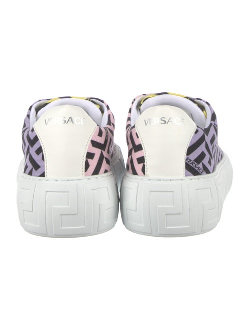 Versace Medusa Insignia Canvas Sneakers