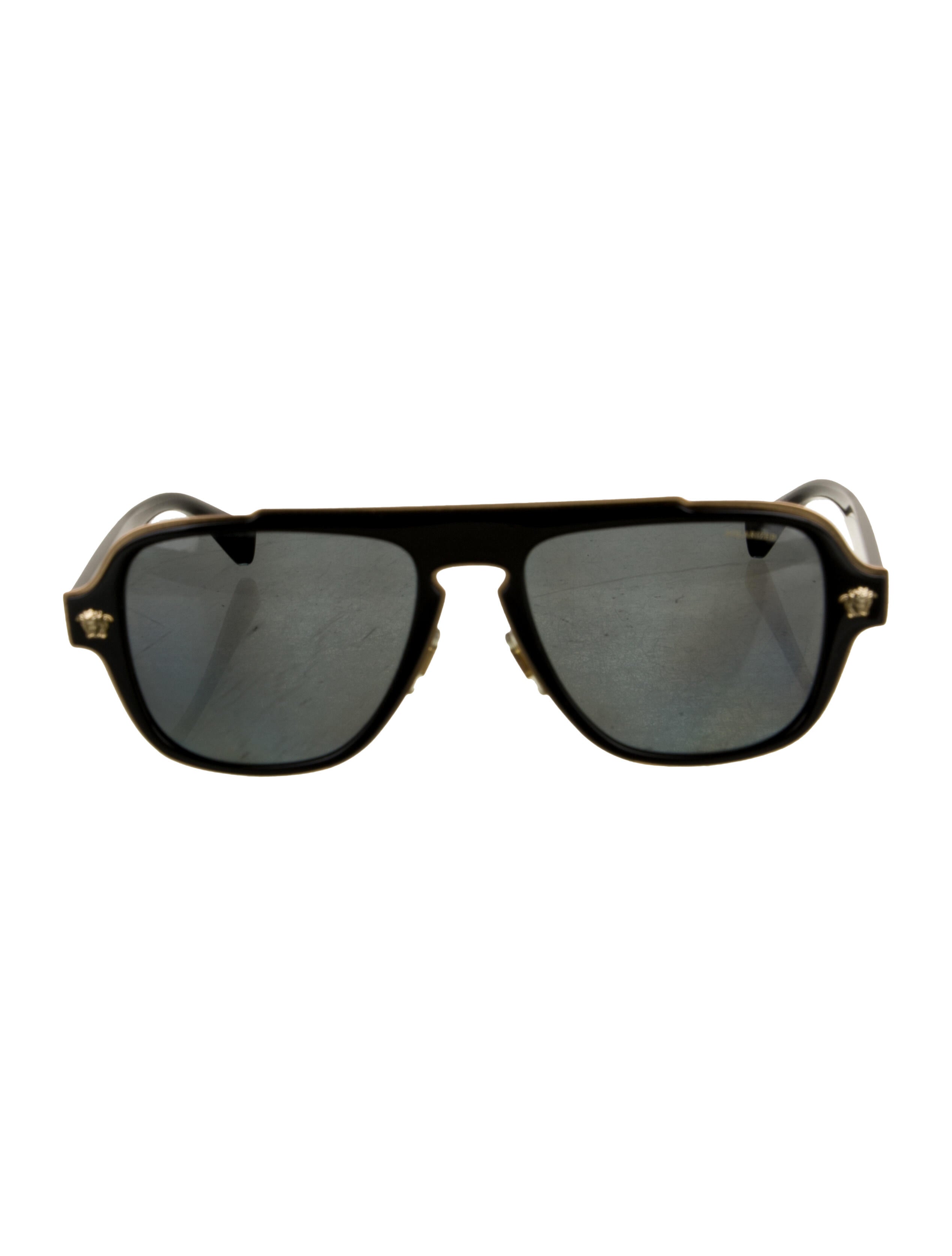 Versace Medusa Insignia Square Sunglasses