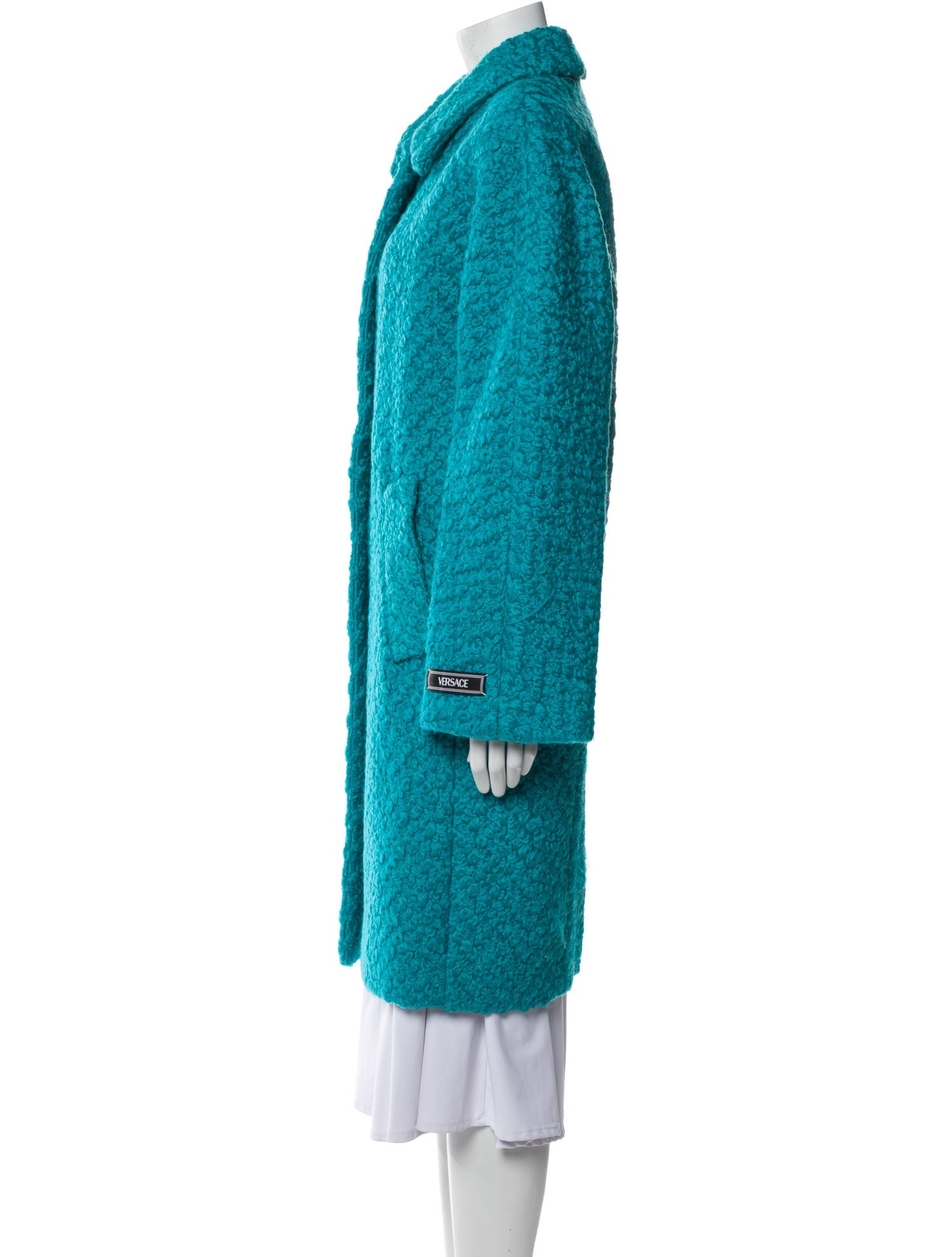 Versace Virgin Wool Coat w/ Tags