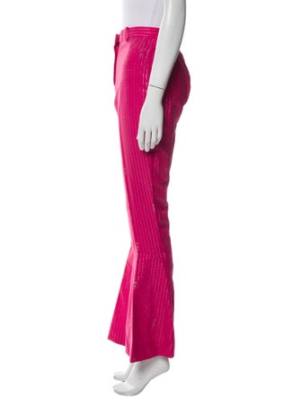 Versace Virgin Wool Wide Leg Pants