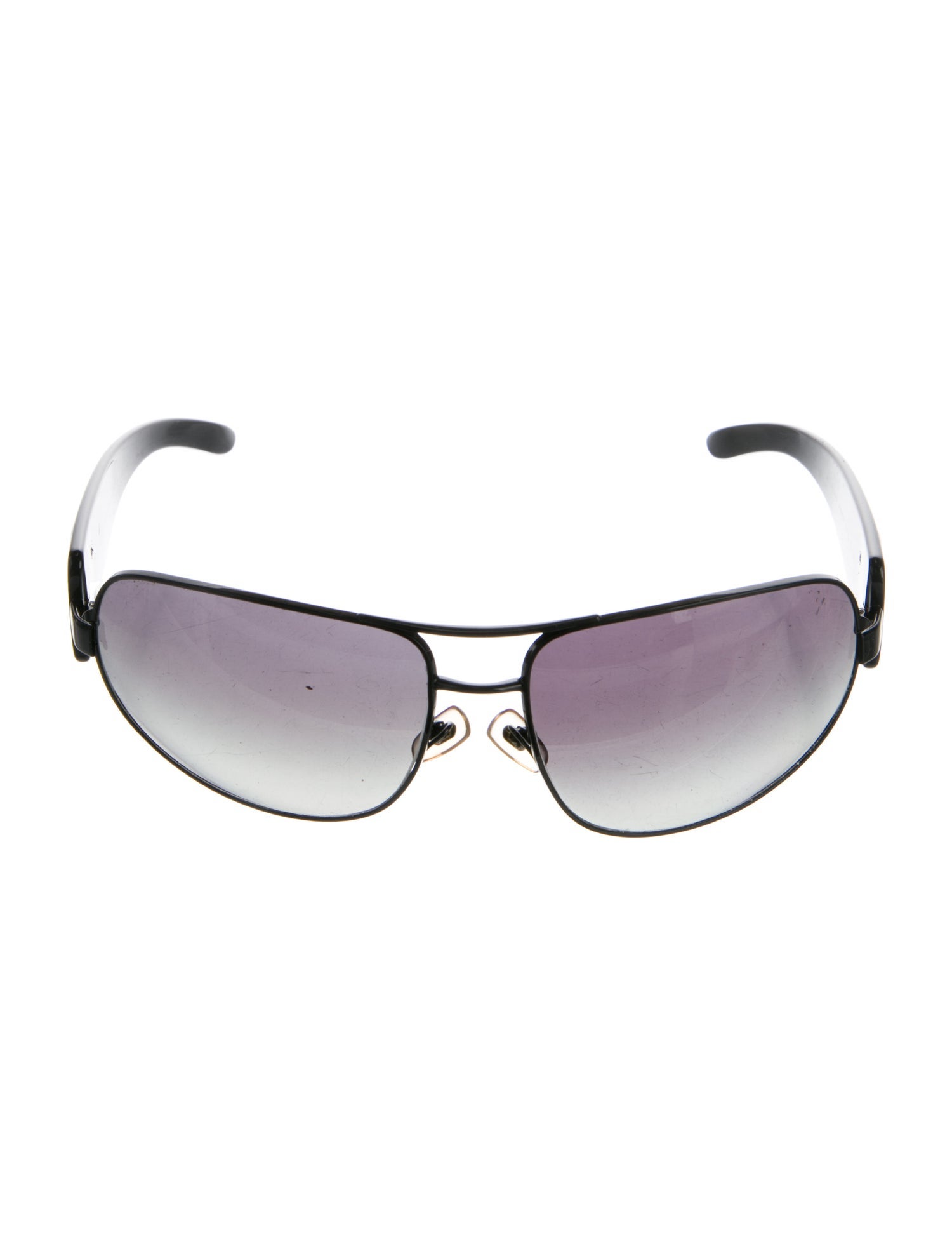 Versace Oversize Gradient Sunglasses