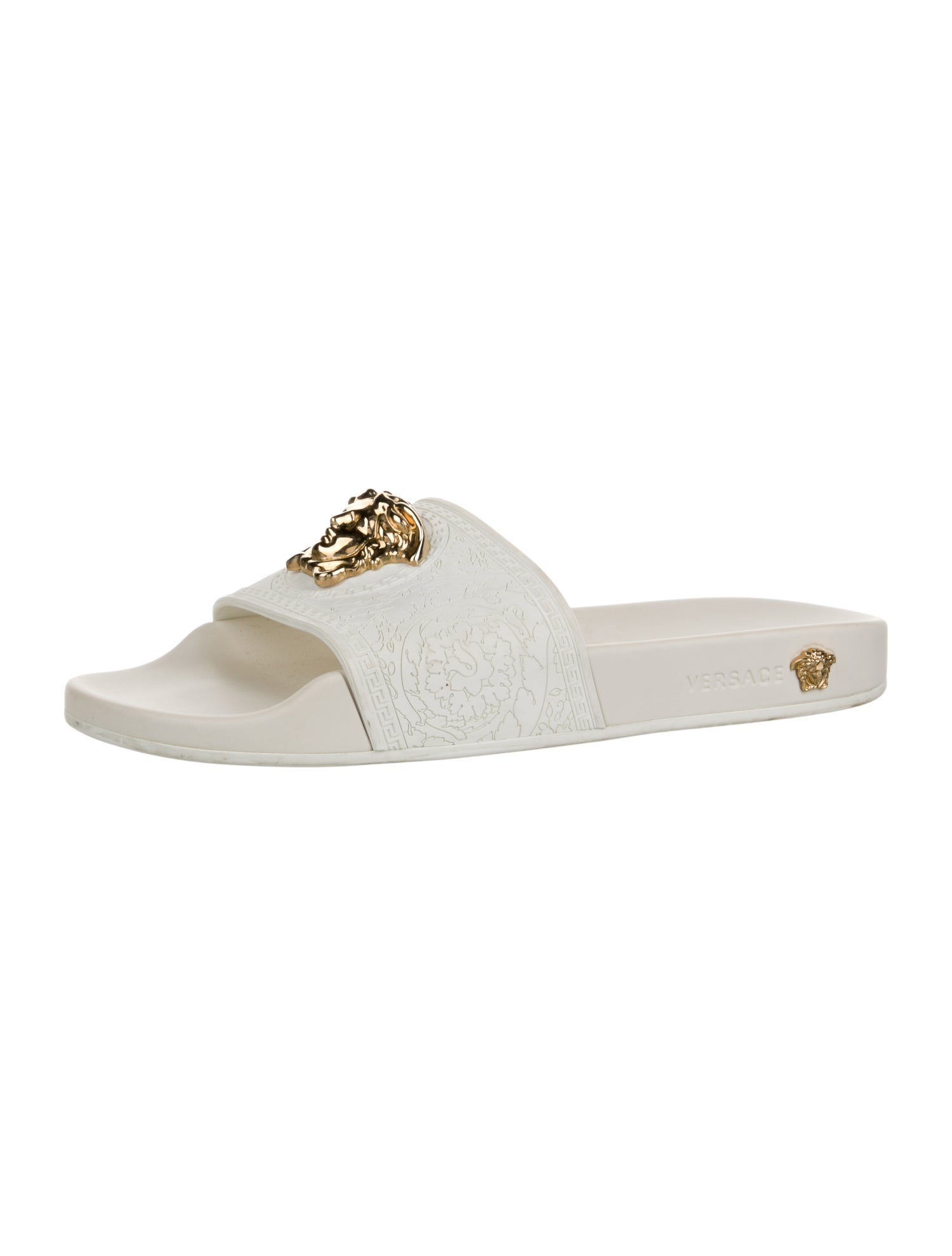 Versace Medusa Insignia Rubber Slides