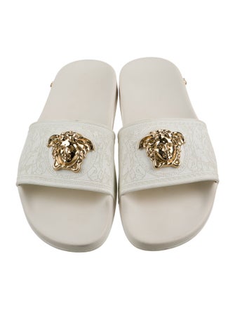 Versace Medusa Insignia Rubber Slides