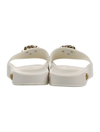 Versace Medusa Insignia Rubber Slides