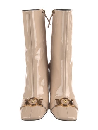 Versace Patent Leather Boots