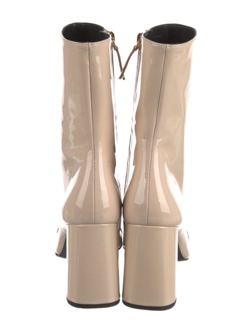 Versace Patent Leather Boots