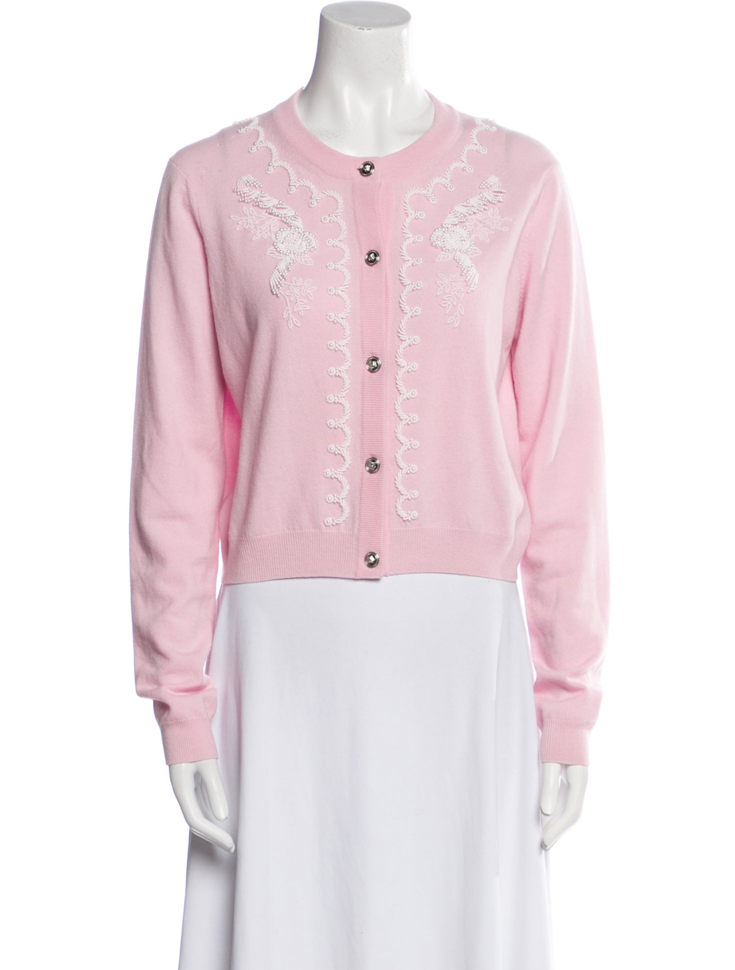 Versace Virgin Wool Crew Neck Sweater