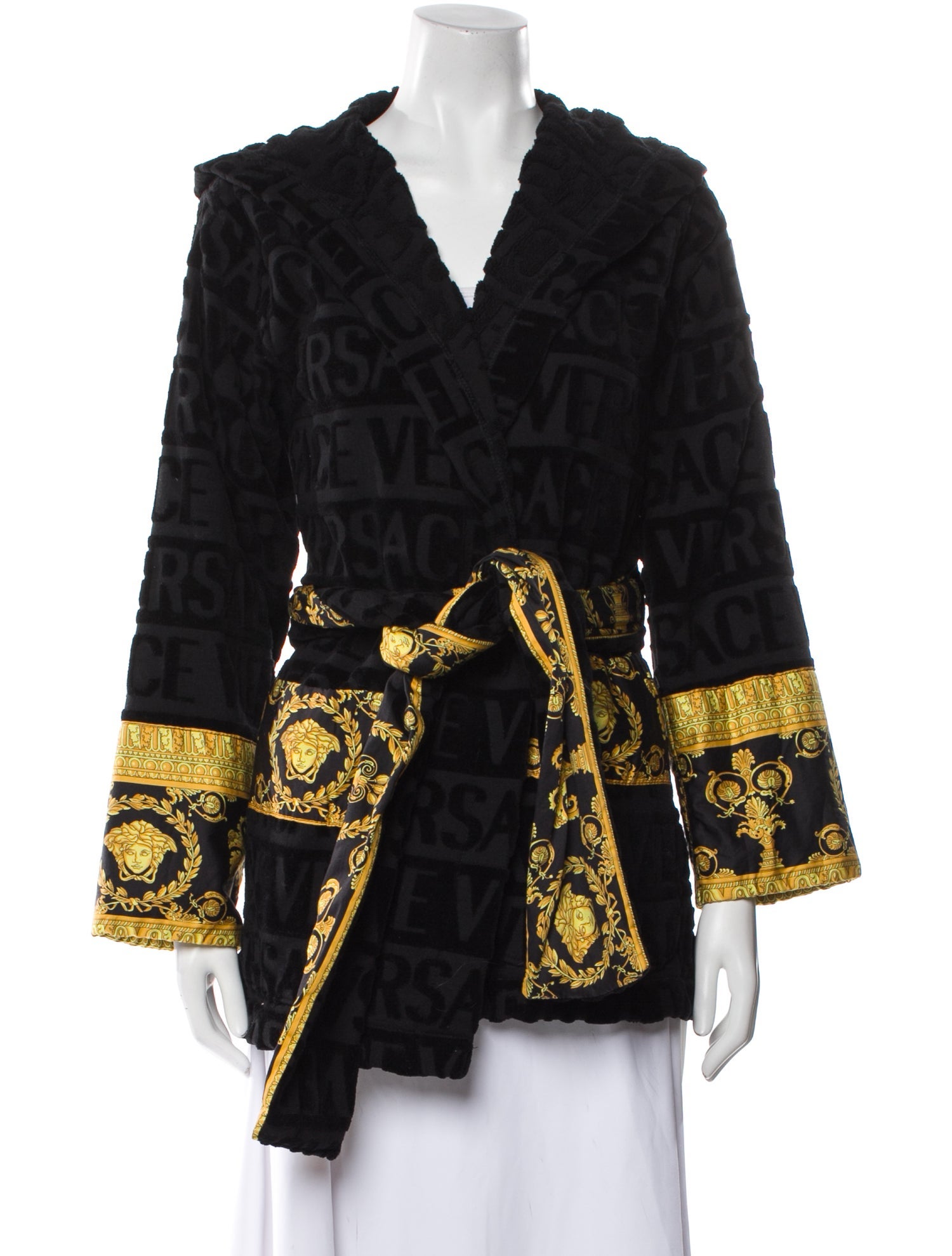 Versace Printed Robe