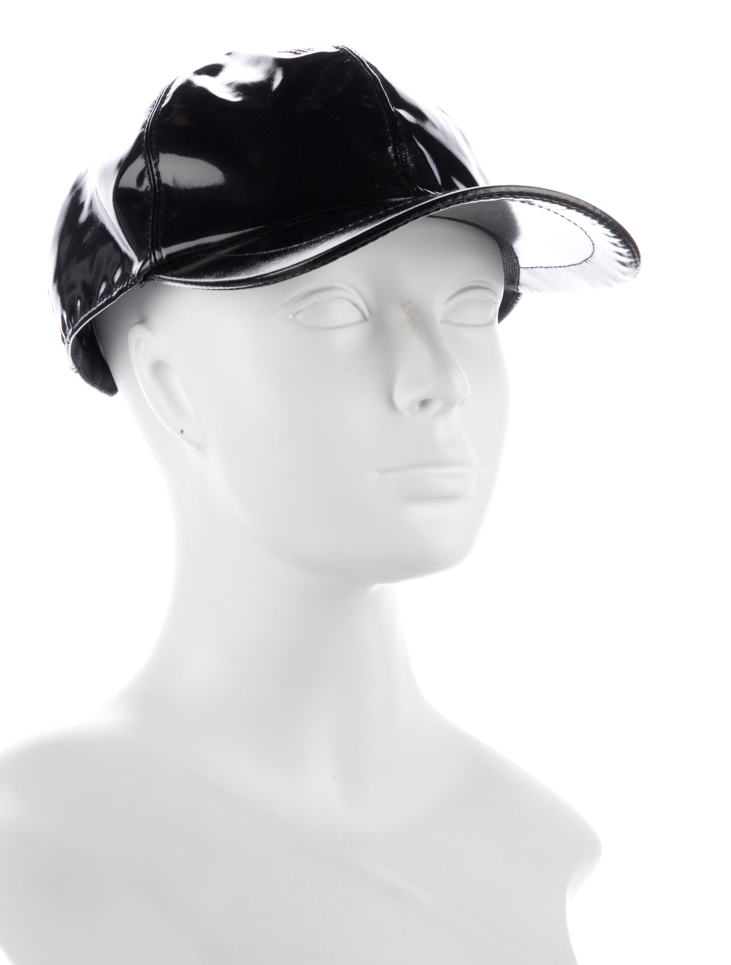 Versace Patent leather baseball cap
