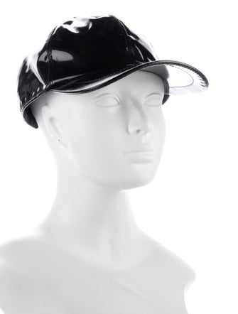 Versace Patent leather baseball cap