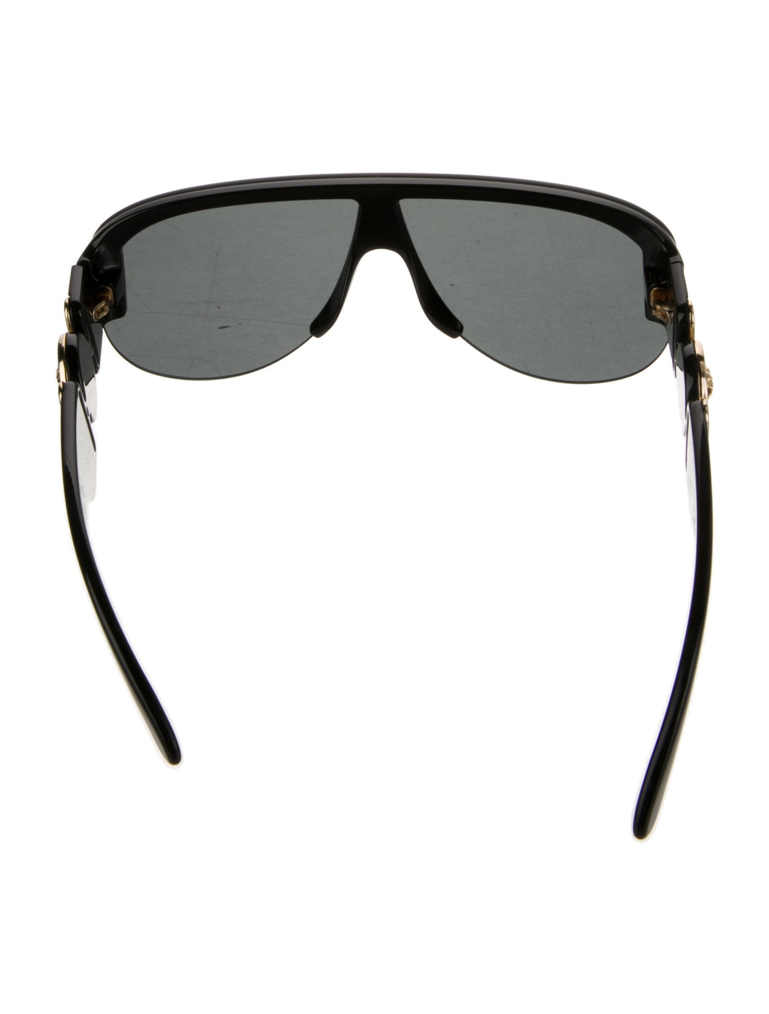 Versace Medusa Insignia Shield Sunglasses