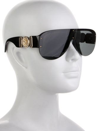 Versace Medusa Insignia Shield Sunglasses