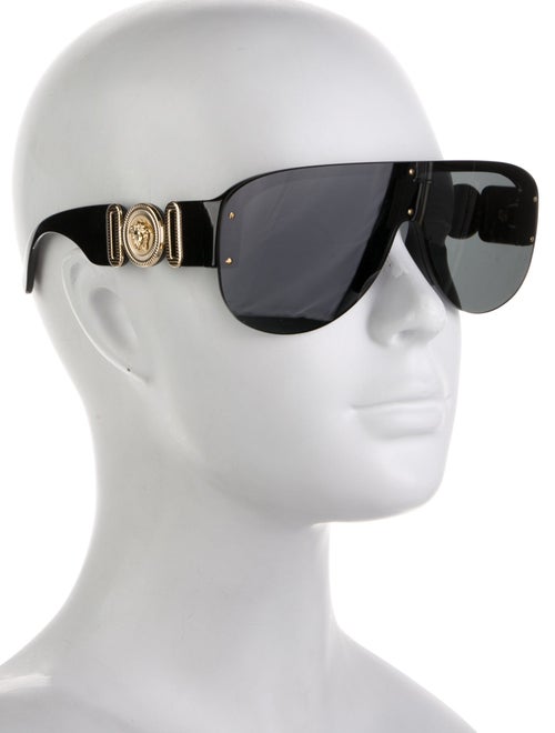 Versace Medusa Insignia Shield Sunglasses