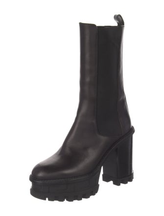 Versace Leather Boots