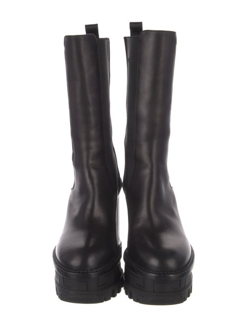 Versace Leather Boots