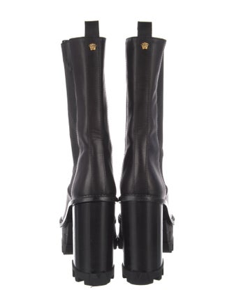 Versace Leather Boots