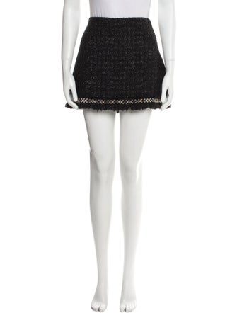 Versace Virgin Wool Mini Skirt