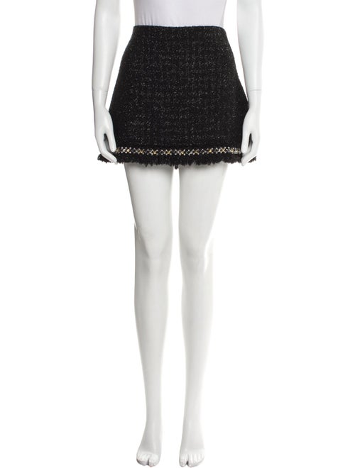 Versace Virgin Wool Mini Skirt