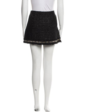 Versace Virgin Wool Mini Skirt