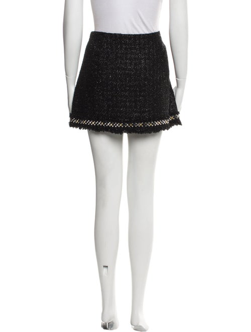 Versace Virgin Wool Mini Skirt