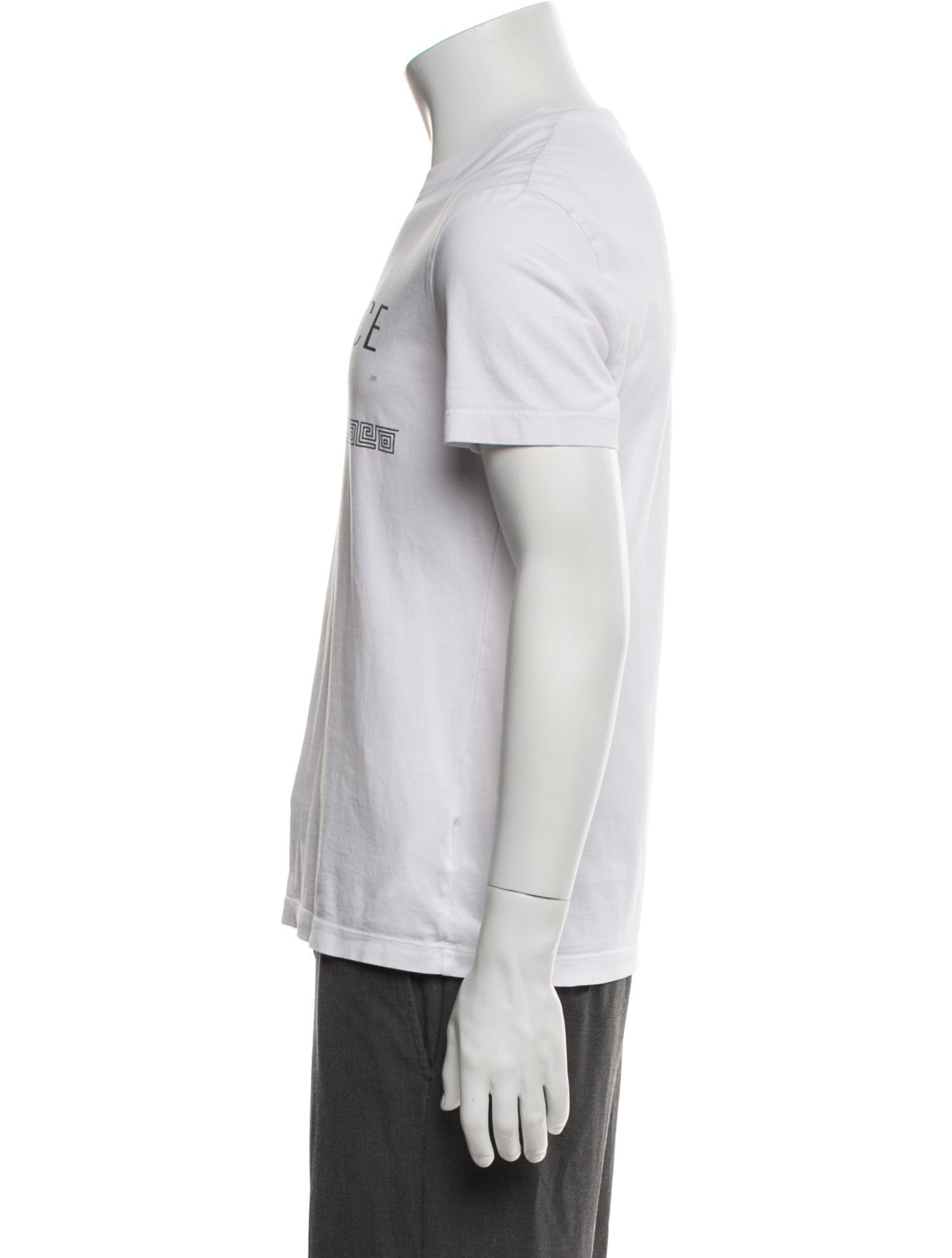 Versace Graphic Print Crew Neck T-Shirt