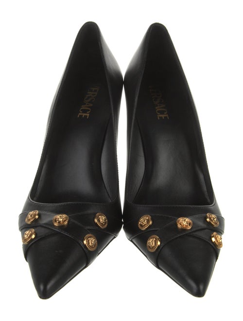 Versace Leather Pumps