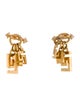 Versace Crystal Drop Earrings
