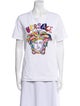 Versace Graphic Print Crew Neck T-Shirt