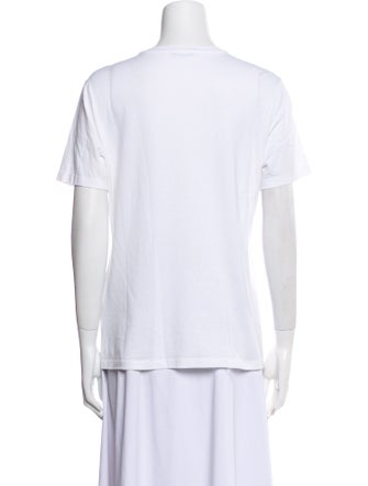 Versace Graphic Print Crew Neck T-Shirt