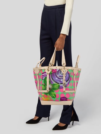 Versace Canvas Tote