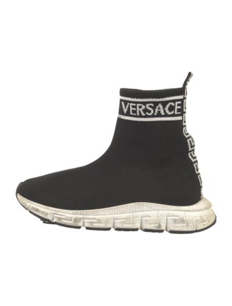 Versace Greca Pattern Sock Sneakers